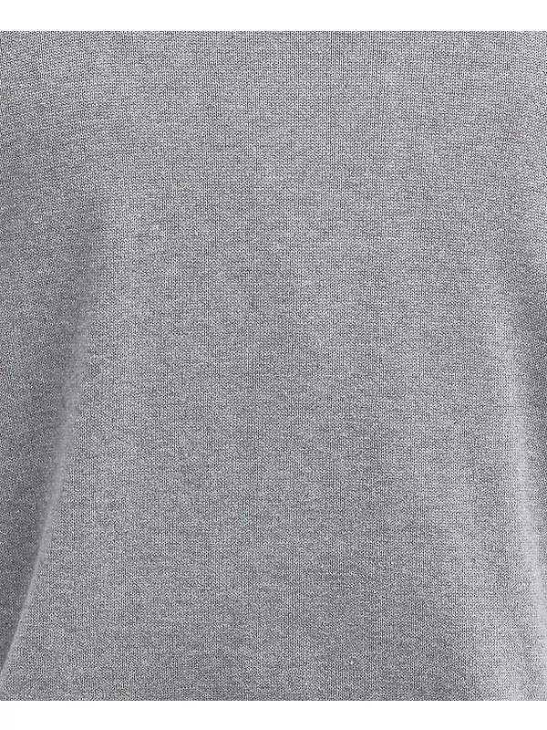 Barbour Men's Cotton Half Zip Jumper - Grey Image 6