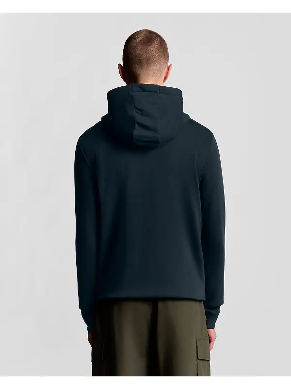 Lyle & Scott Men's Loopback Cotton Fit Full Zip Hoodie - Dark Navy Image 5
