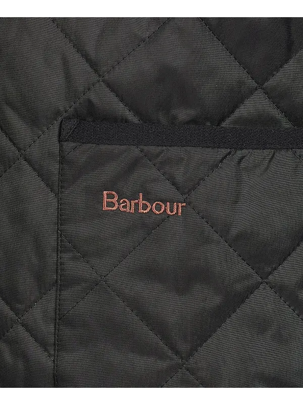 Barbour Men's Quilted Waistcoat/Zip-In Liner - Black/Modern Image 6