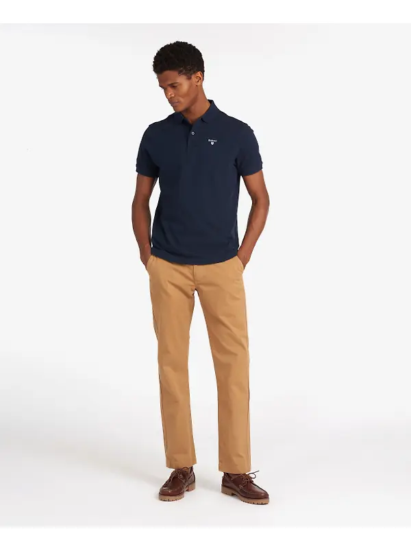 Barbour Men's Sports Polo Shirt - Navy Image 5