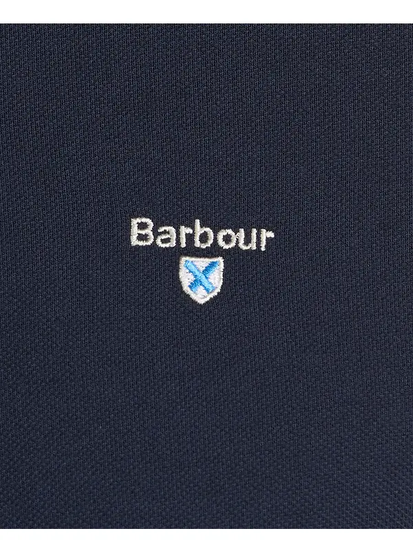 Barbour Men's Sports Polo Shirt - Navy Image 6
