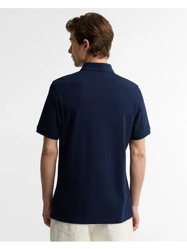Barbour International Men's Essential Polo Shirt - Navy Blazer Image 4
