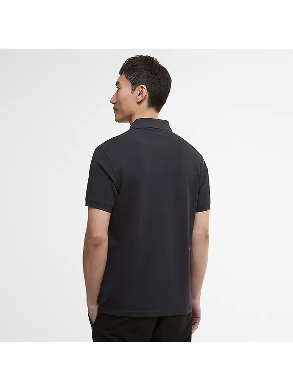 Barbour International Men's Essential Polo Shirt - Dark Navy Image 4