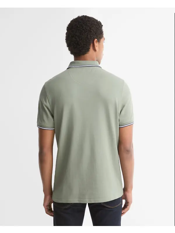Barbour Men's Fielding Polo Shirt - Agave Green Image 4