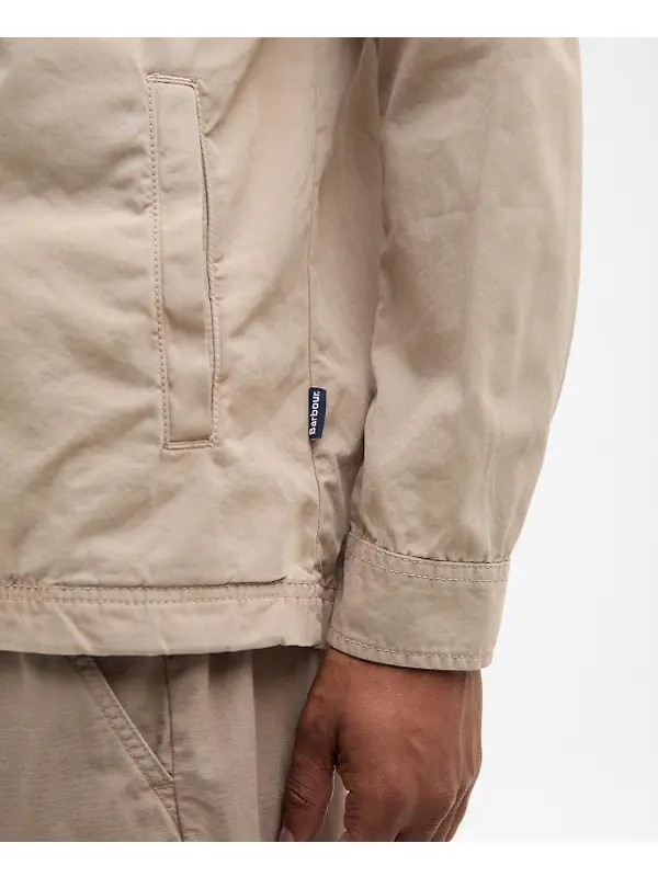 Barbour Men's Glendale Overshirt - Concrete Image 6