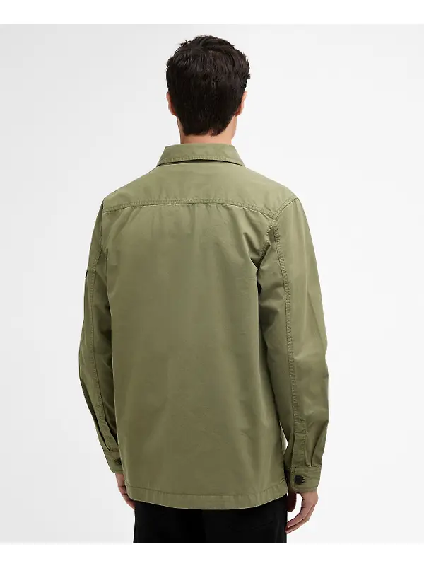 Barbour International Men's Arlo Overshirt - Burnt Olive Image 4