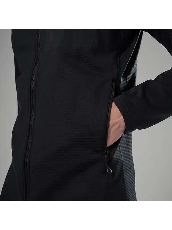 Montane Men's Protium CP Hooded Fleece Jacket - Black Image 6