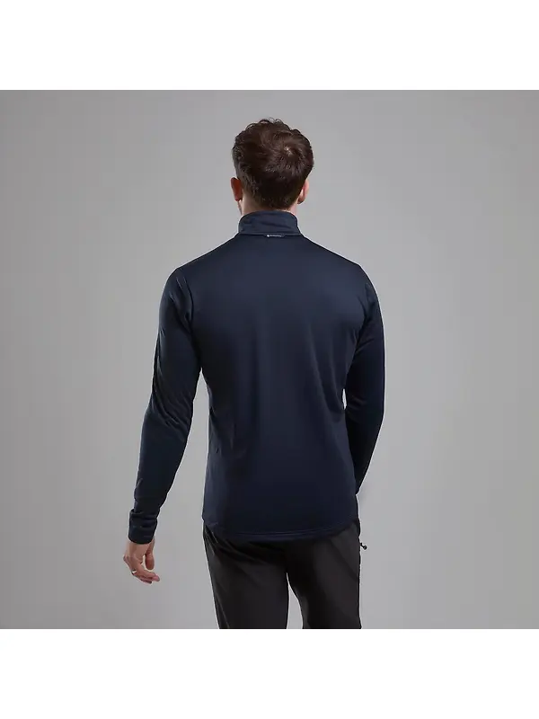Montane Men's Protium Fleece Pull-On Jacket - Eclipse Blue Image 6
