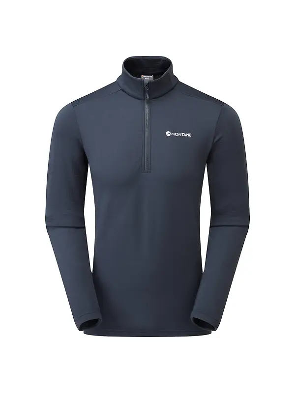 Montane Men's Protium Fleece Pull-On Jacket - Eclipse Blue Image 1