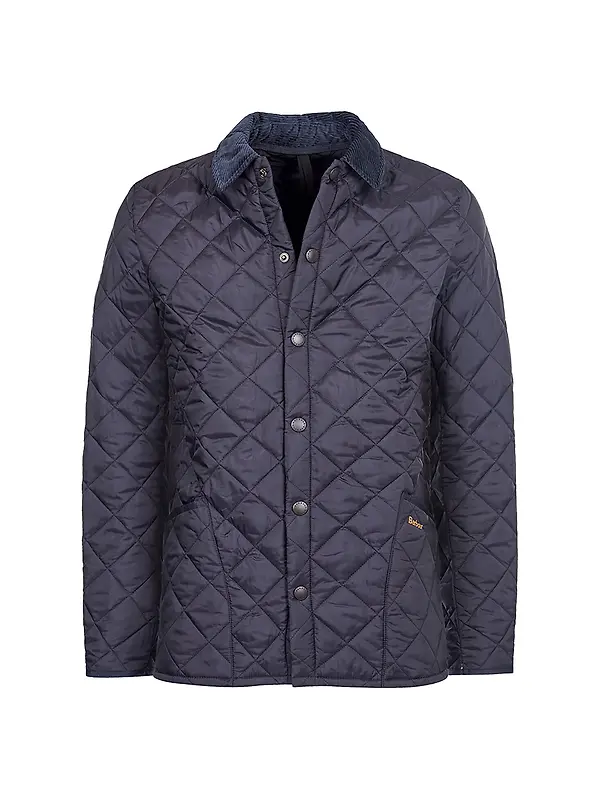 Barbour Men's Heritage Liddesdale Quilted Jacket - Navy Image 1