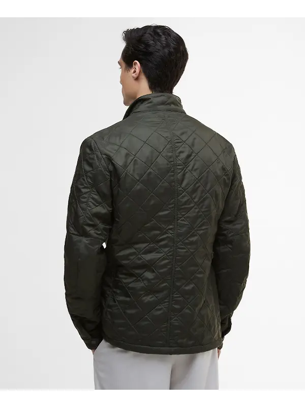 Barbour International Men's Ariel Polarquilt Jacket - Sage Image 4