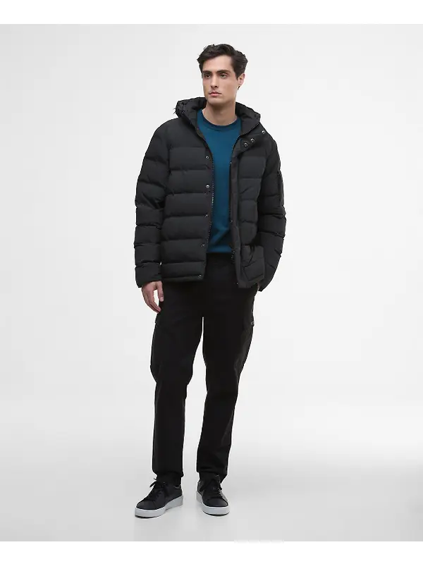 Barbour International Men's Daleson Puffer Jacket - Black Image 3