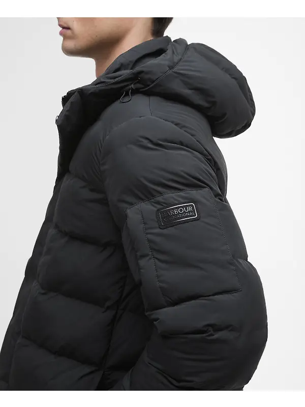 Barbour International Men's Daleson Puffer Jacket - Black Image 6