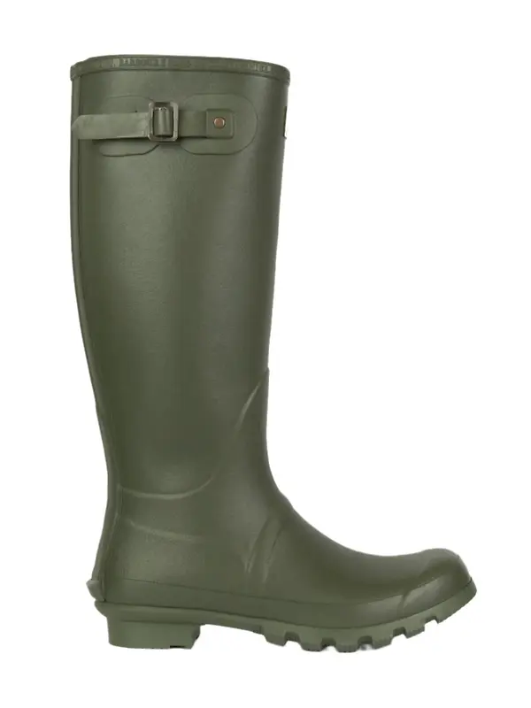 Barbour Men's Bede Tall Wellingtons - Olive Image 1