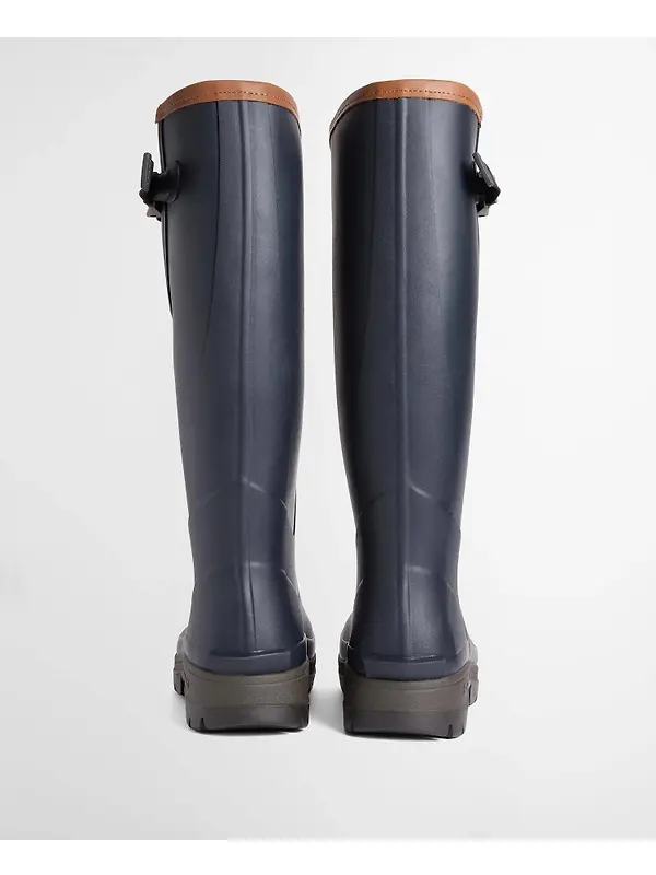 Barbour Men's Tempest Wellingtons - Navy / Black Image 3