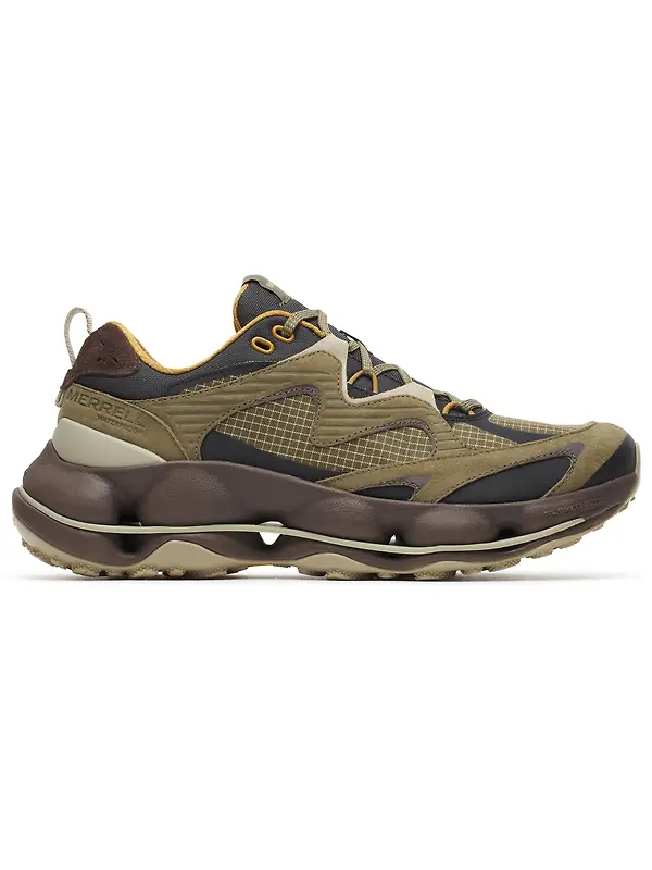 Merrell Men's Speedarc Matis Leather Waterproof Trainers - Loden Image 1