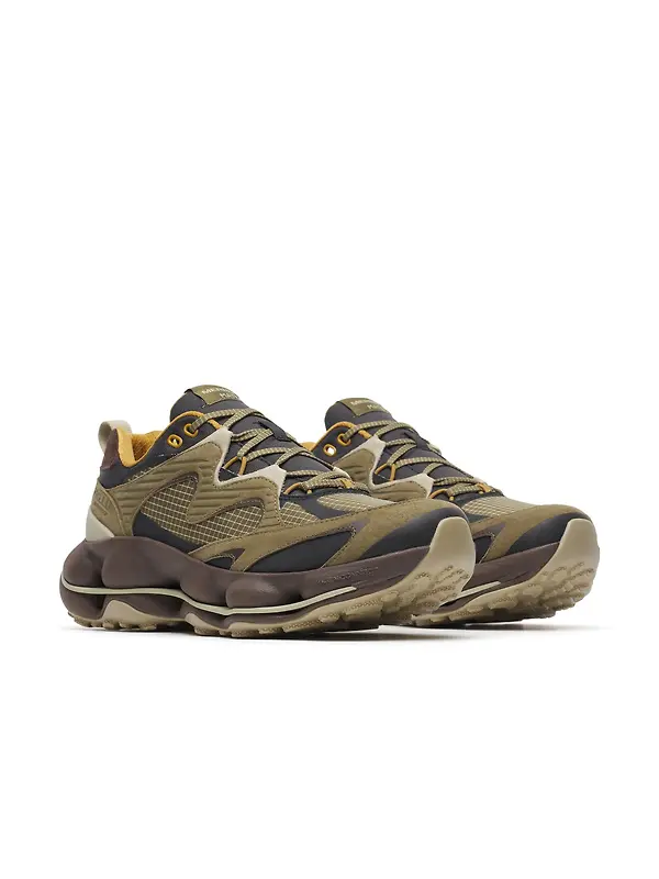 Merrell Men's Speedarc Matis Leather Waterproof Trainers - Loden Image 2