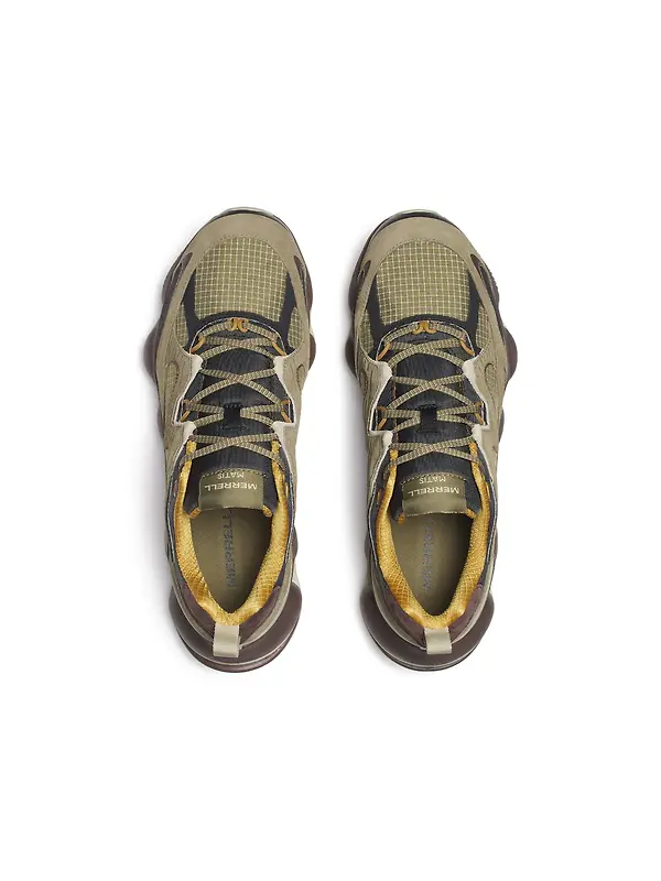 Merrell Men's Speedarc Matis Leather Waterproof Trainers - Loden Image 7