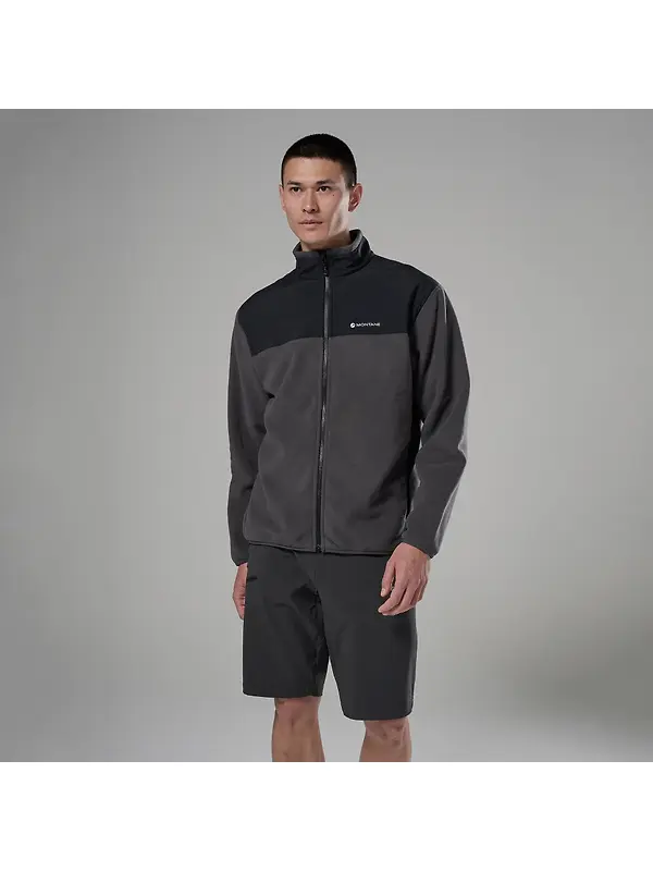 Montane Men's Roco Fleece Jacket - Midnight Grey Image 2
