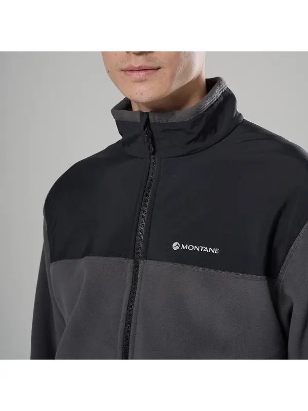 Montane Men's Roco Fleece Jacket - Midnight Grey Image 5