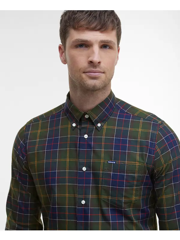 Barbour Men's Wetheram Tailored Tartan Shirt - Classic Image 5