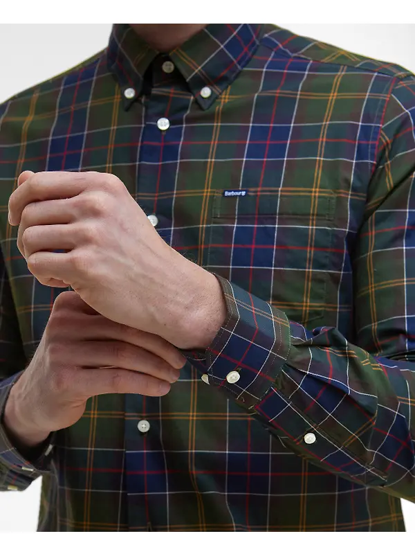 Barbour Men's Wetheram Tailored Tartan Shirt - Classic Image 6