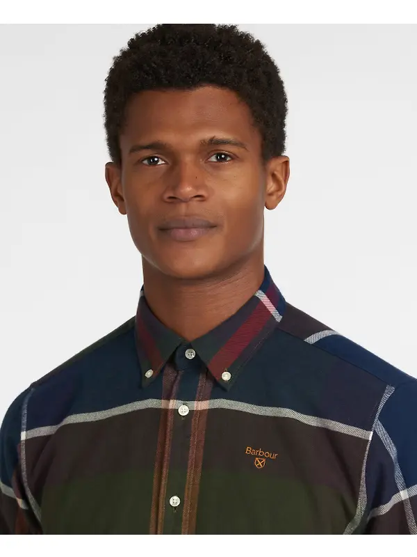 Barbour Men's Iceloch Tailored Fit Shirt - Classic Image 5