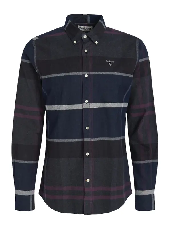Product image of Barbour Men's Iceloch Tailored Fit Shirt - Black