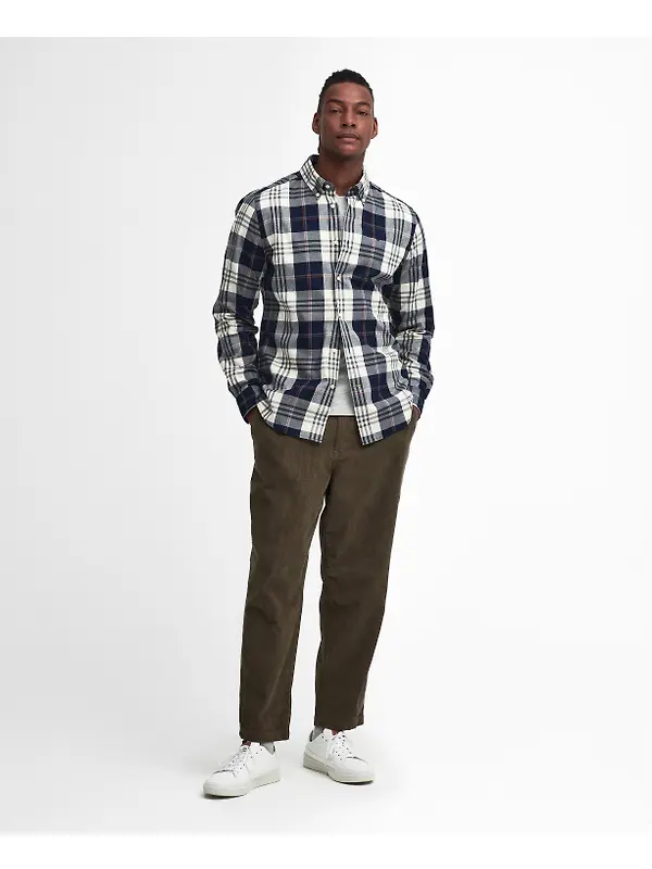 Barbour Men's Edgar Tailored Shirt - Navy Image 2