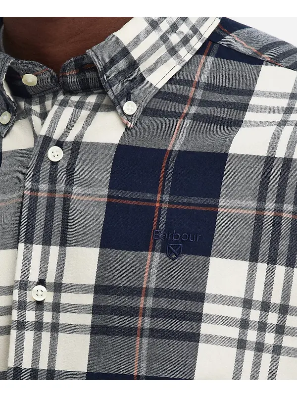 Barbour Men's Edgar Tailored Shirt - Navy Image 6