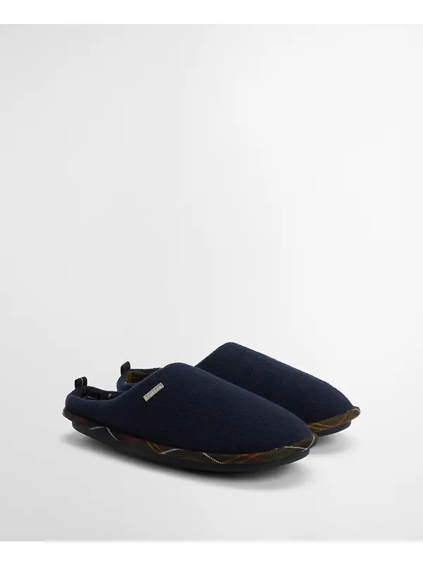 Barbour Men's Hexham Slippers - Navy Image 3