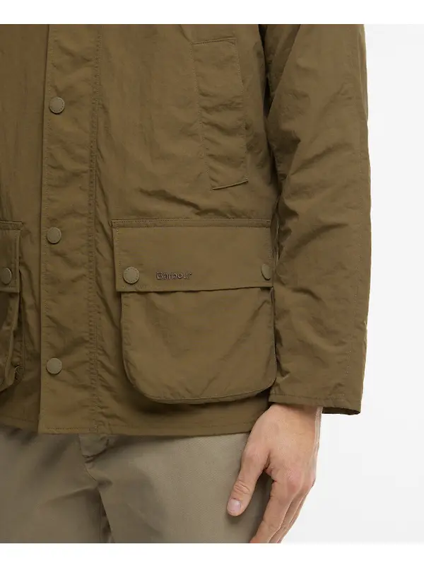 Barbour Men's Ashby Showerproof Jacket - Beech Image 7
