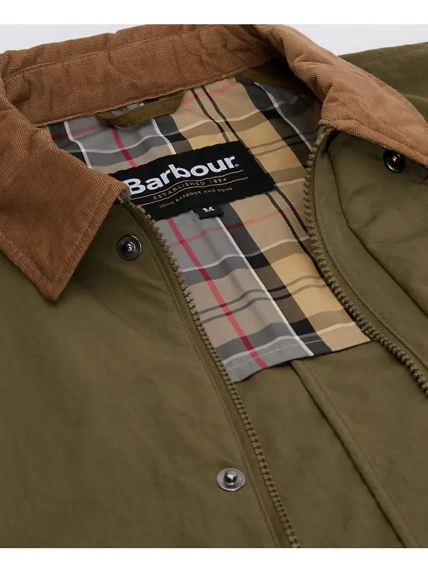 Barbour Men's Ashby Showerproof Jacket - Beech Image 8