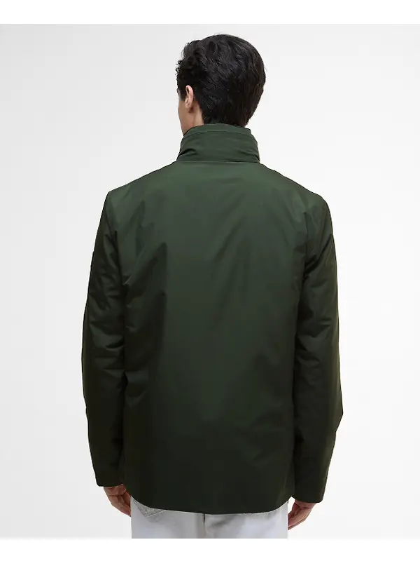 Barbour International Men's Alver Showerproof Jacket - Sage Image 4