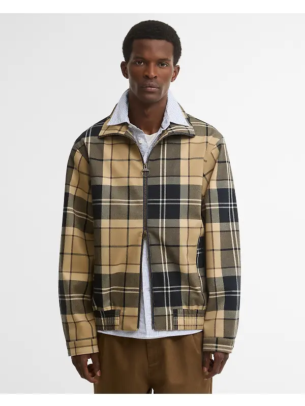 Barbour Men's Tartan Blouson Jacket - Birchwood Dress Tartan Image 2