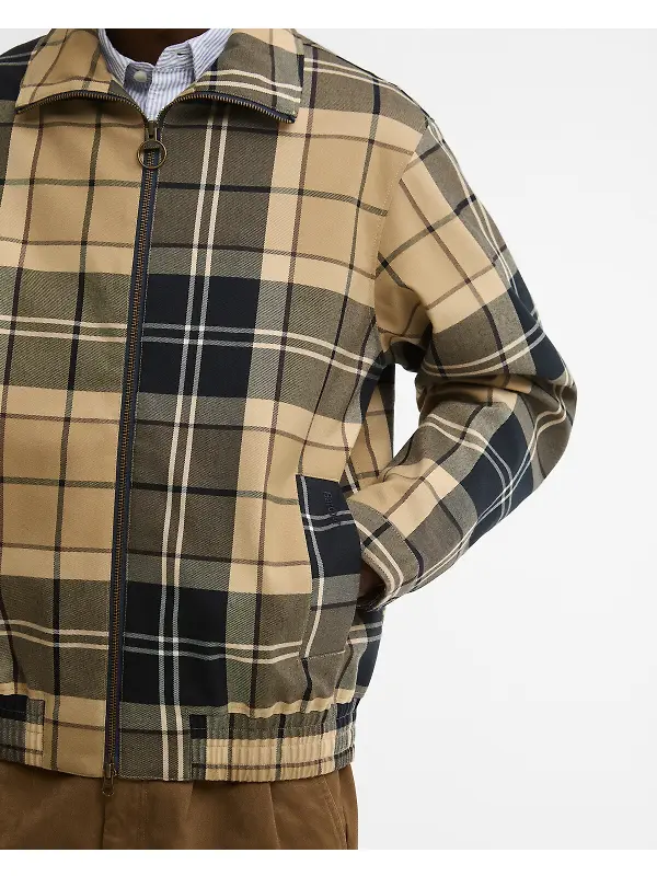 Barbour Men's Tartan Blouson Jacket - Birchwood Dress Tartan Image 6