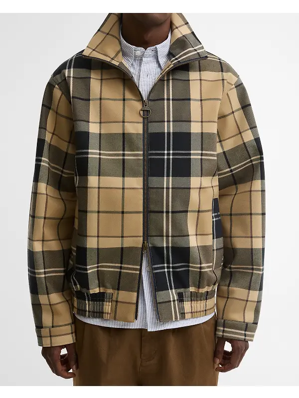 Barbour Men's Tartan Blouson Jacket - Birchwood Dress Tartan Image 7