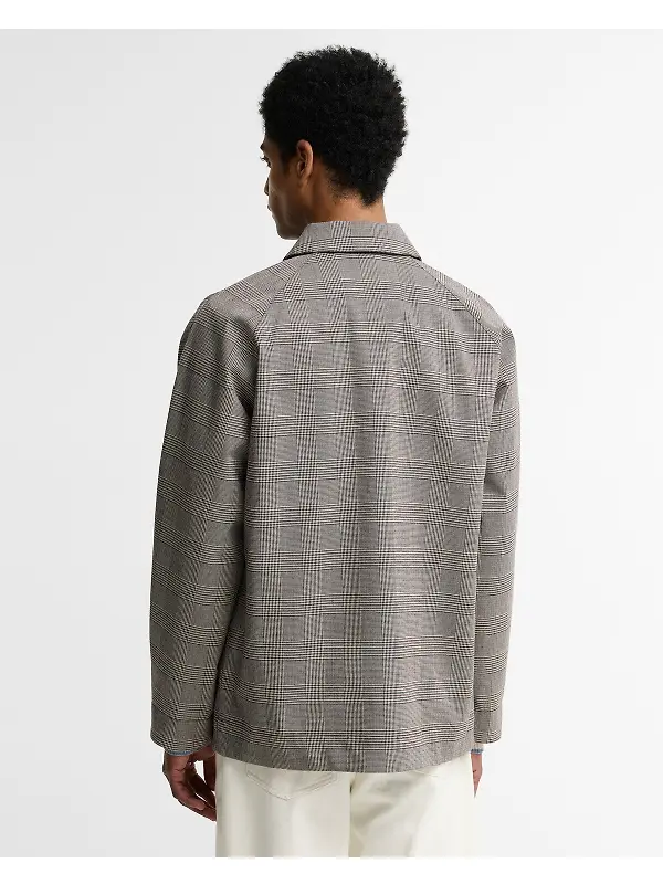 Barbour Men's Short Lorden Jacket - Prince Of Wales Check Image 4