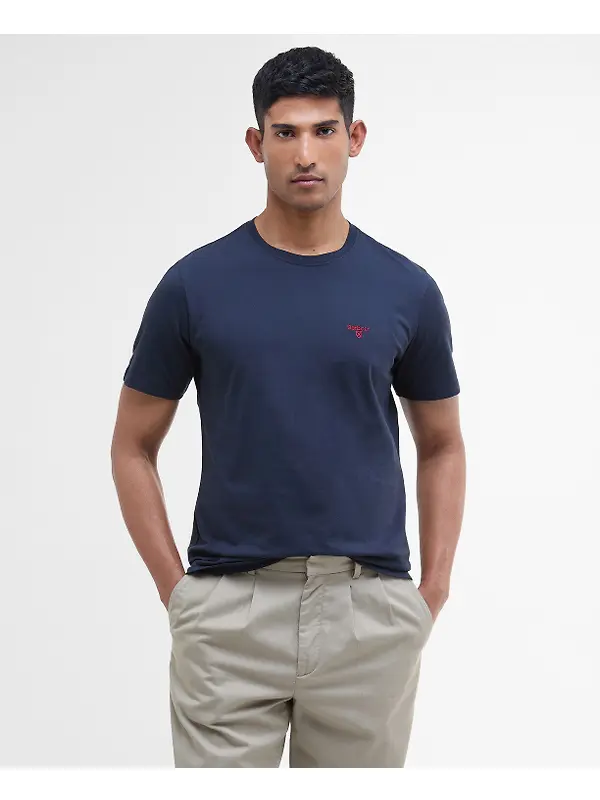 Barbour Men's Essential Sports T-Shirt - Navy Image 2