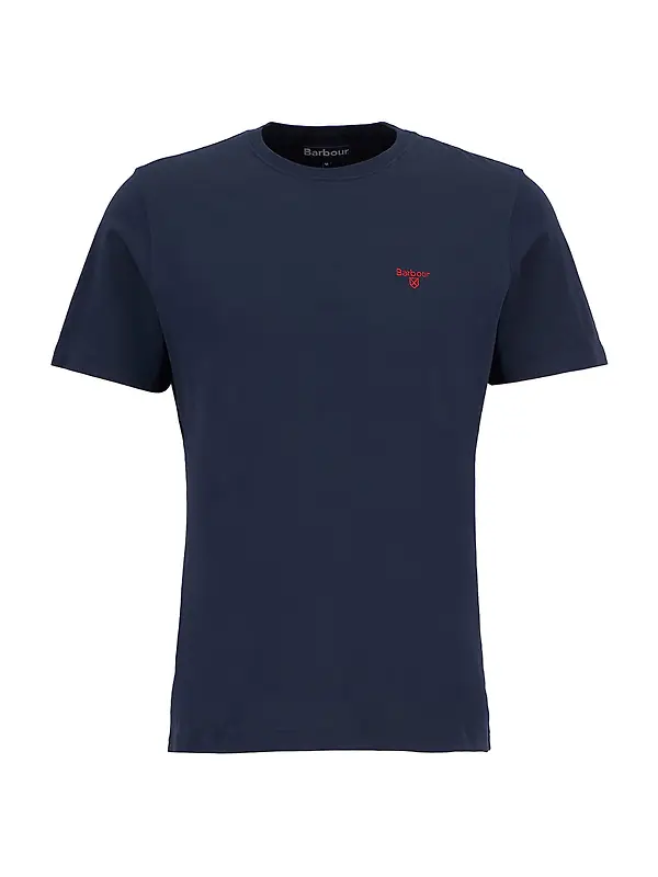 Barbour Men's Essential Sports T-Shirt - Navy Image 1