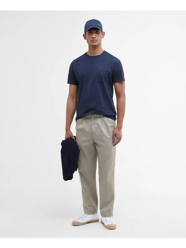 Barbour Men's Essential Sports T-Shirt - Navy Image 3