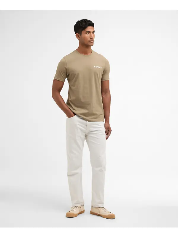 Barbour Men's Camber Graphic T-Shirt - Grey Olive Image 3