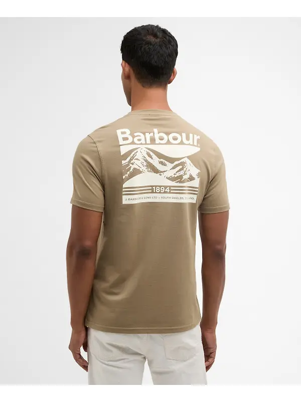 Barbour Men's Camber Graphic T-Shirt - Grey Olive Image 4