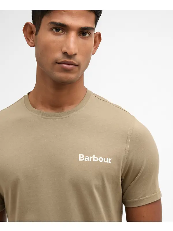 Barbour Men's Camber Graphic T-Shirt - Grey Olive Image 5