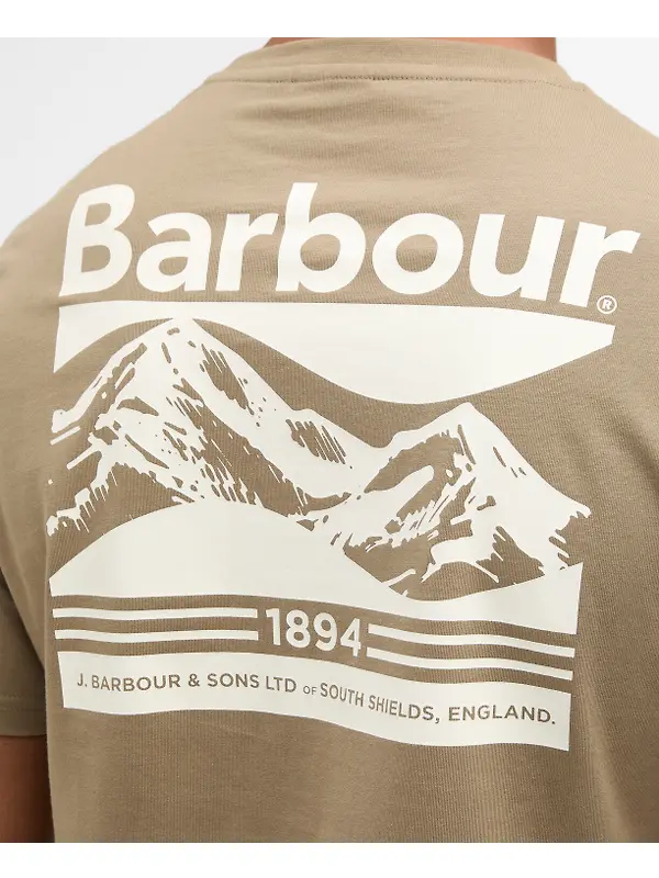 Barbour Men's Camber Graphic T-Shirt - Grey Olive Image 6