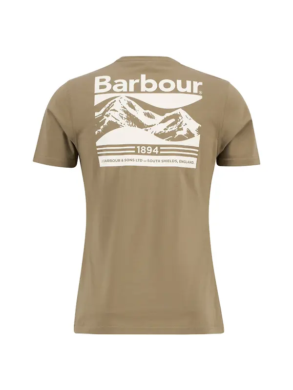 Barbour Men's Camber Graphic T-Shirt - Grey Olive Image 8