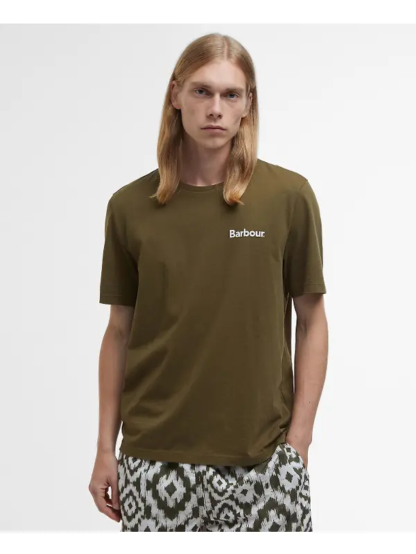 Barbour Men's Homelane T-Shirt - Light Sage Image 3