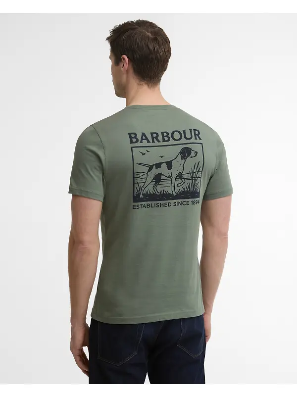 Barbour Men's Setter T-Shirt - Agave Green Image 4