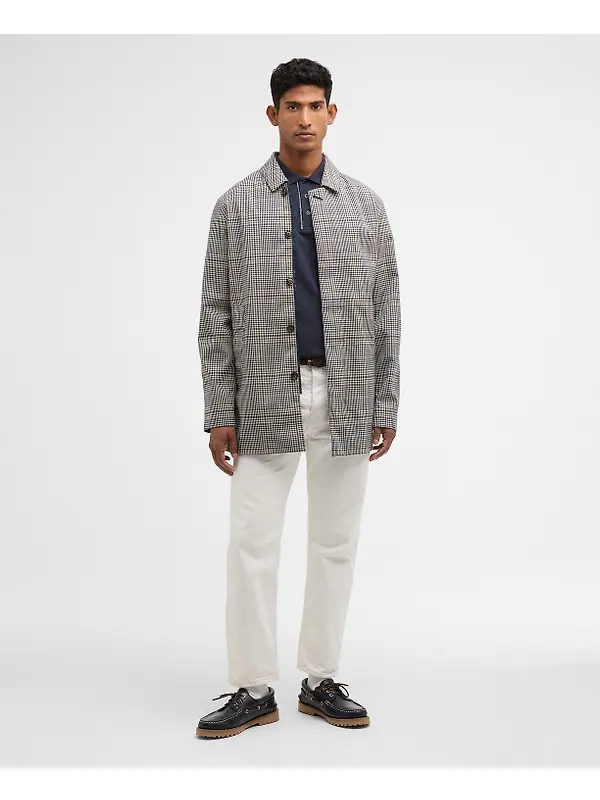 Barbour Men's Check Rokig Waterproof Mac - Highland Heritage Check Image 3