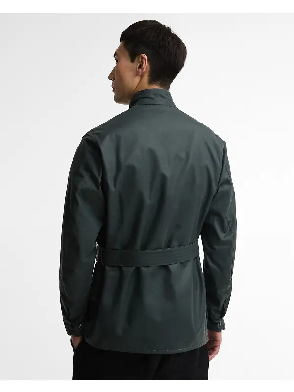 Barbour International Men's Original Wax Jacket - Dark Slate Image 4